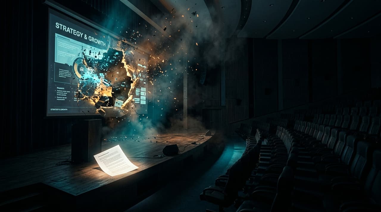 Alignment Is Eating Itself. What Comes After the Deck.