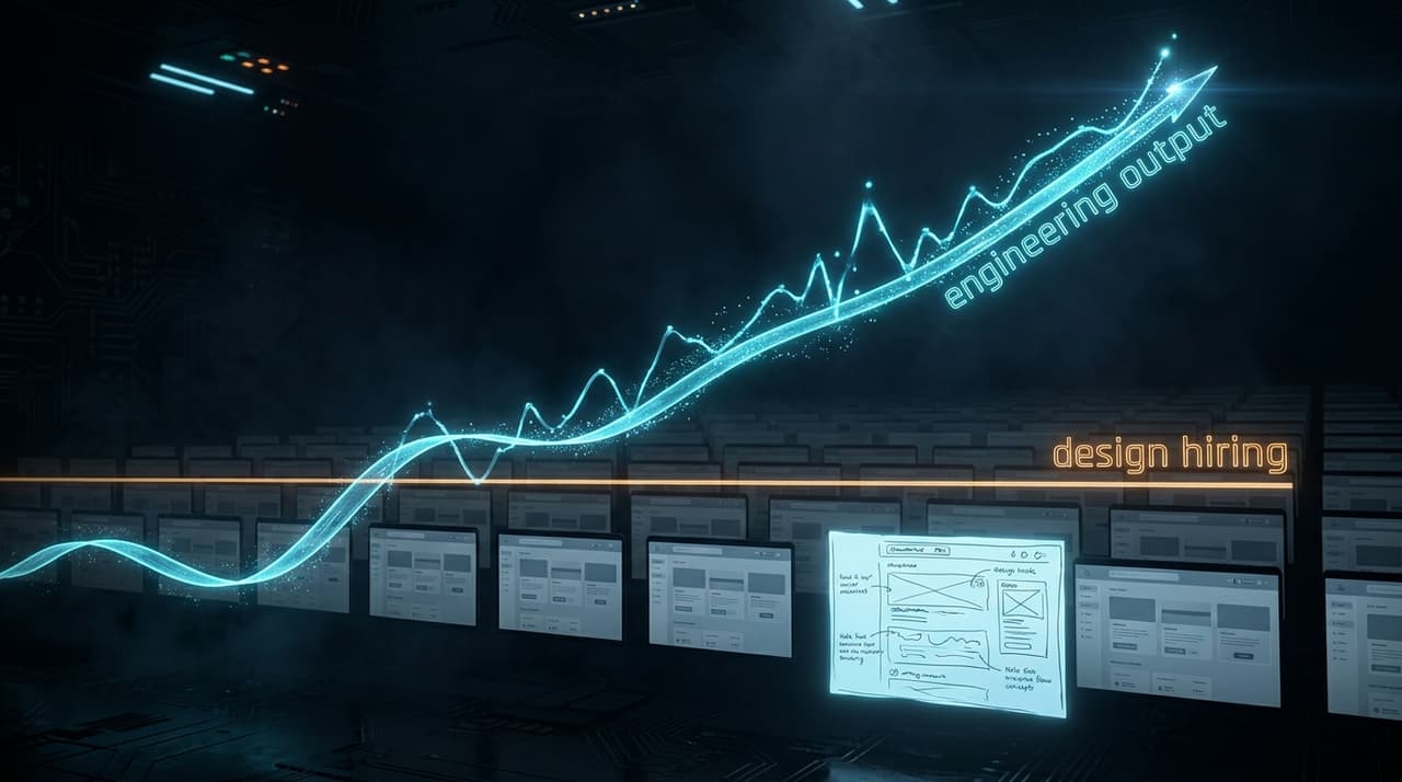 Product Shipping Is Up 10x. Design Hiring Hasn't Moved.