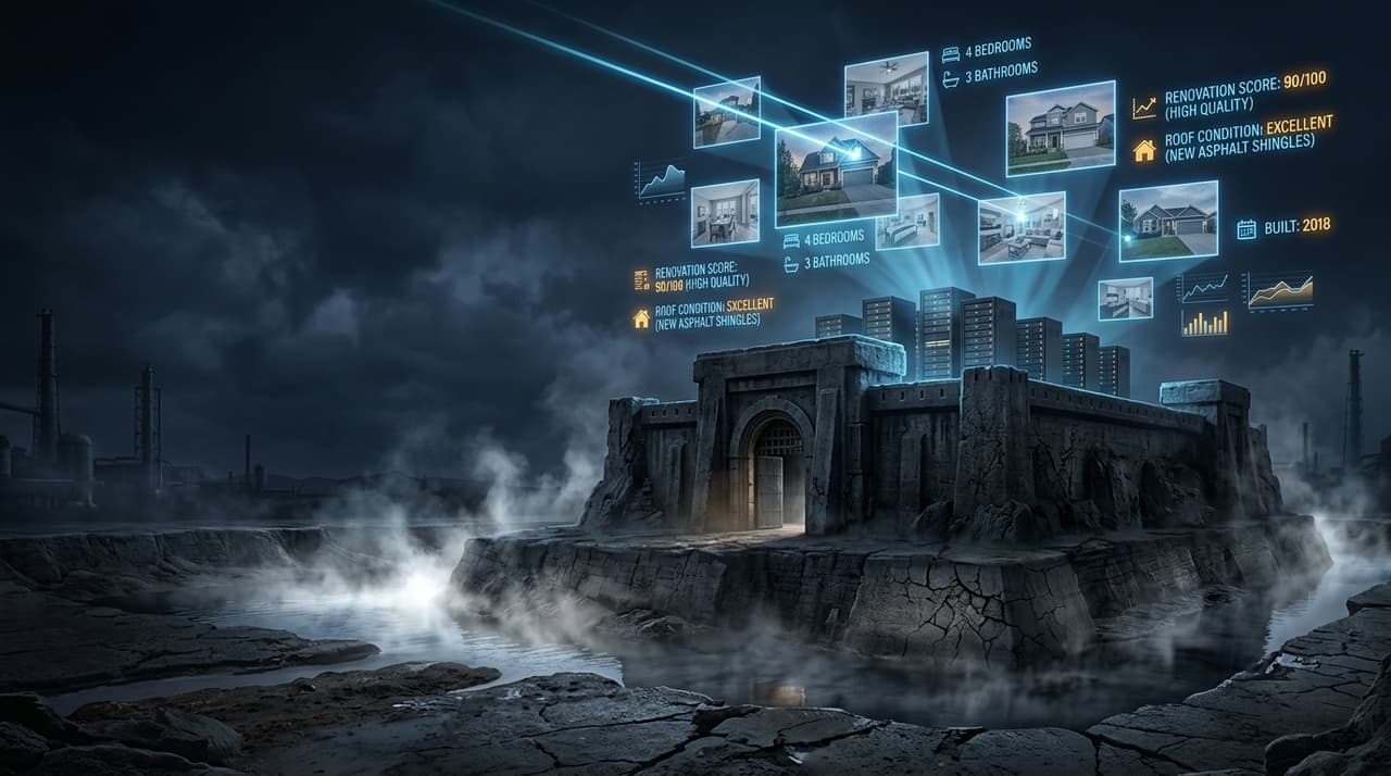 The Data Moat Illusion: Why Incumbent Proptech Companies Are Vulnerable