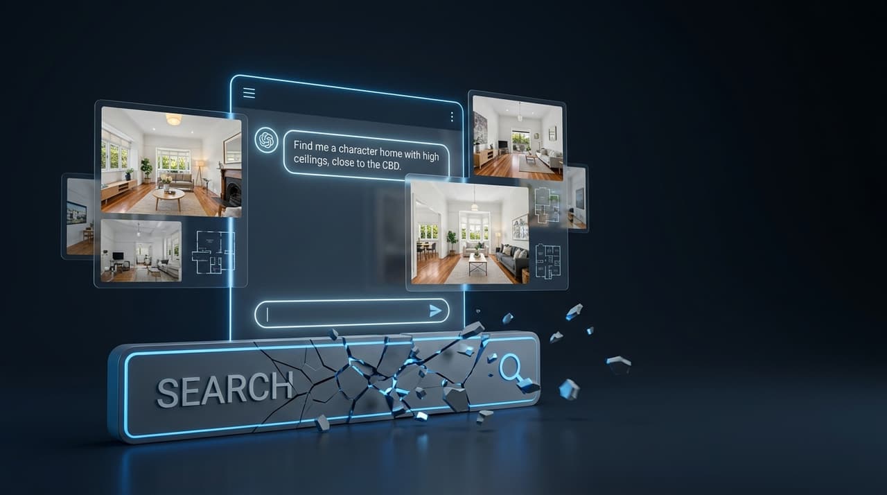 The Search Box Is Dead: How AI Will Eat the Property Portal