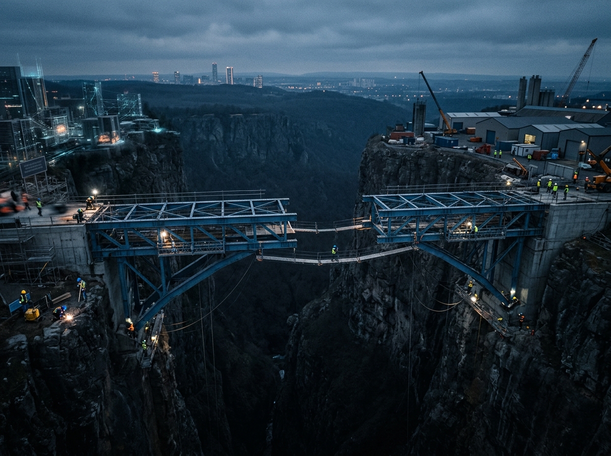 Bridge half-built between what AI can do and what organisations actually use