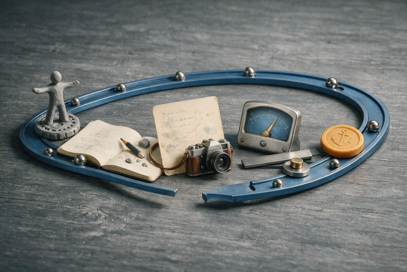 A prototype, customer evidence, measurement and decision form a continuous product learning loop.