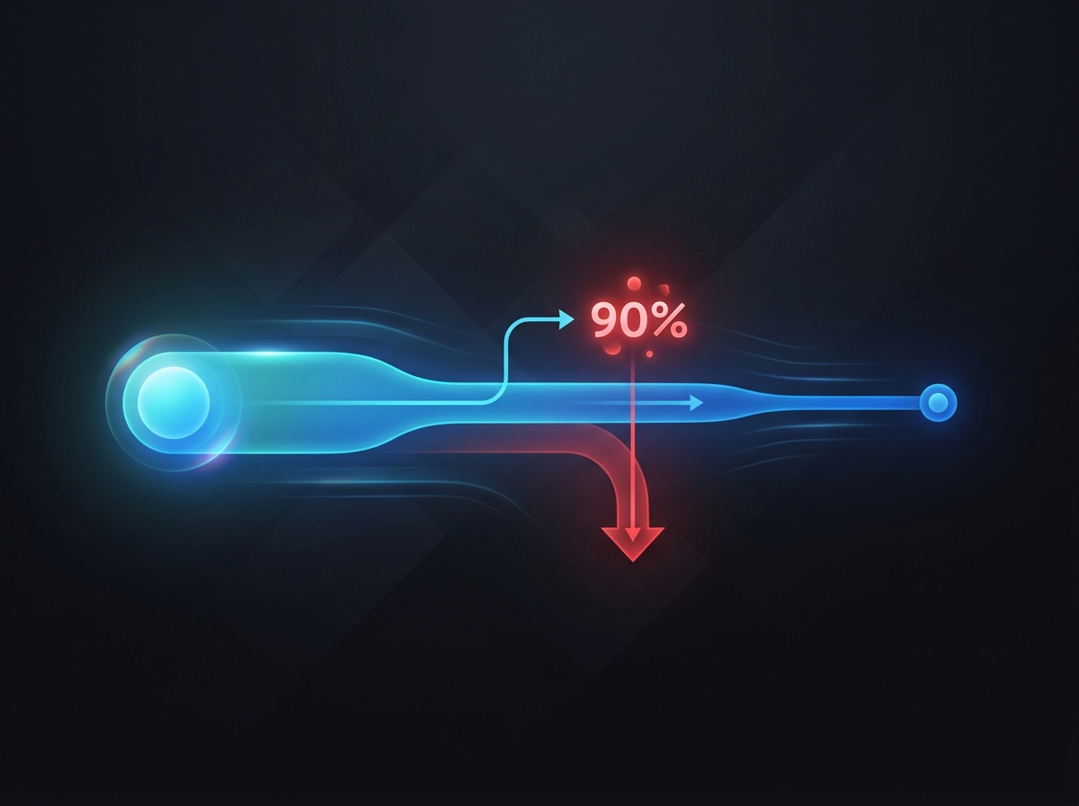 Cost formula: base inference cost minus caching reduction, prompt caching showing 90% savings